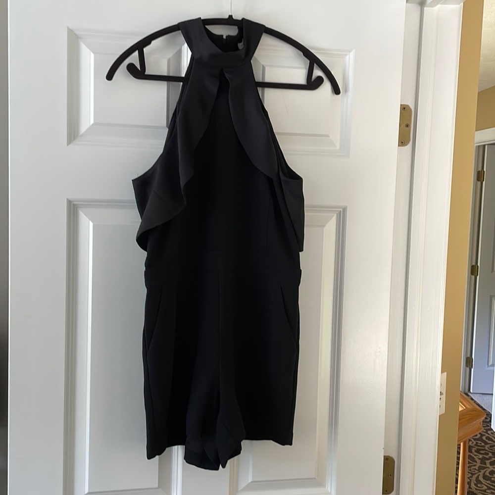 Carolina Belle Black Short Romper Size 4